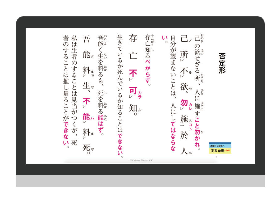 基礎から解釈へ 漢文必携 四訂版 改訂版 五訂版 が刊行されました 桐原書店